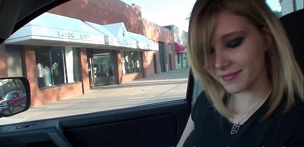  stunning teen blonde naked in public in college town lincoln nebraska